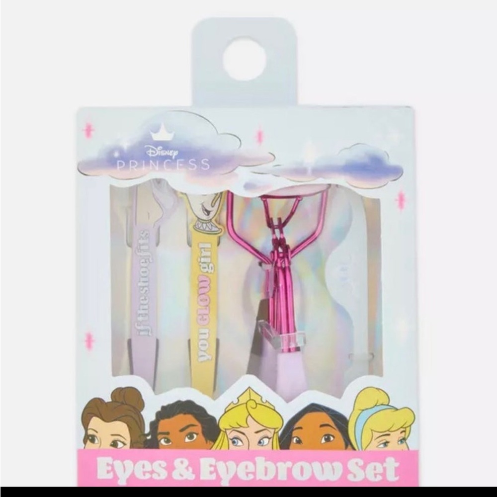 Disney Princesses tweezer & eyelash curler gift set
